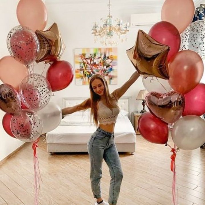 Фонтаны шаров "Селебрити" в Твери