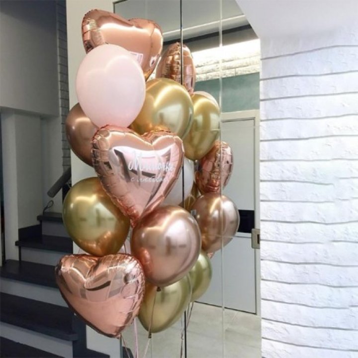 Фонтан шаров "От сердечка" в Твери