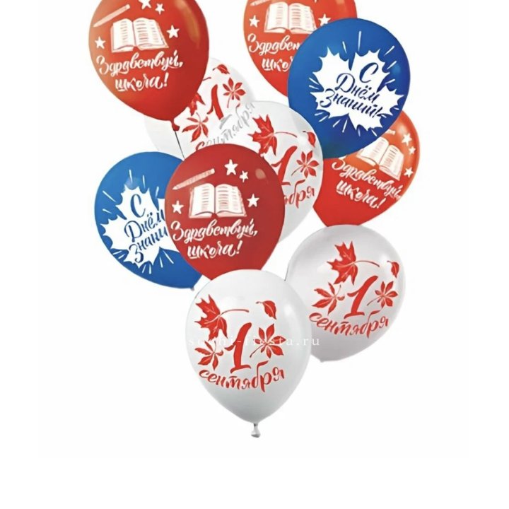 Воздушный шар на день знаний в Твери