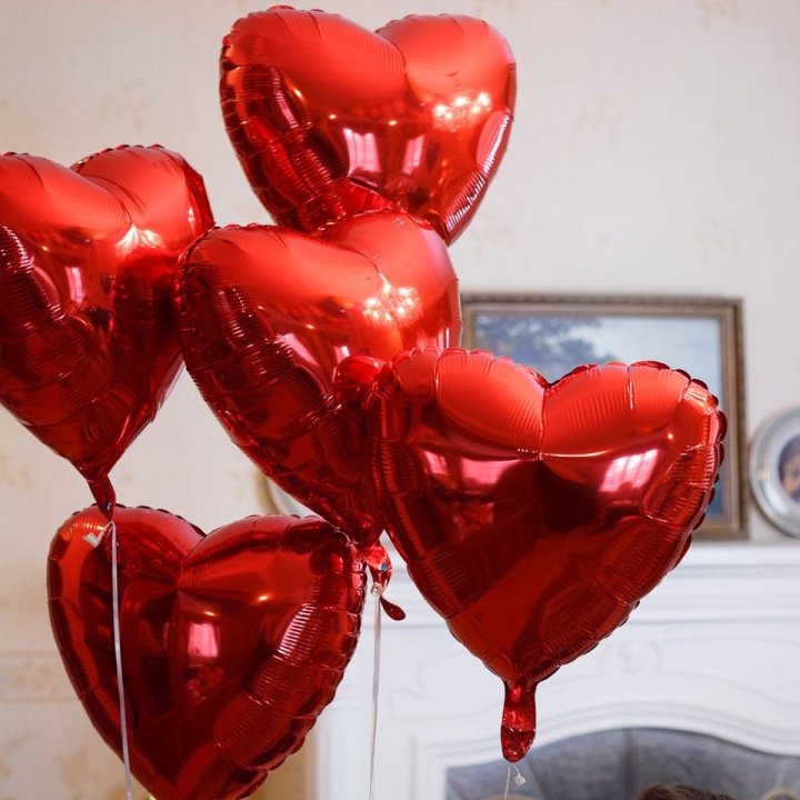 Фольгированный шар "Сердце" в Твери