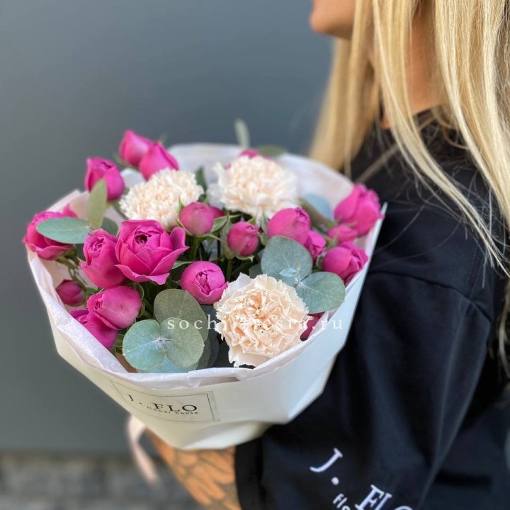 Букет с мисти бабблс №2 в Твери