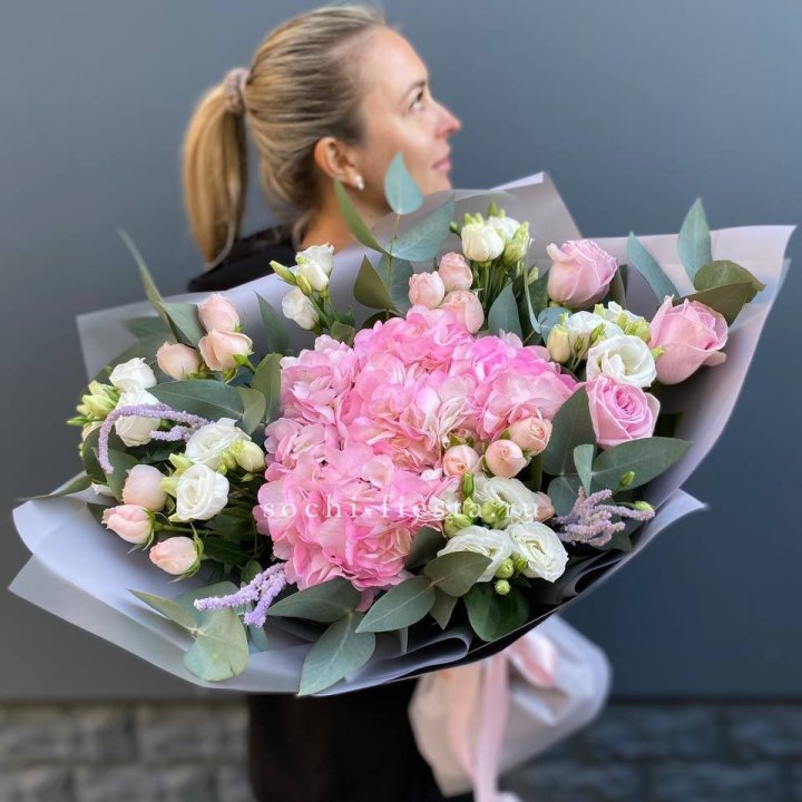 Дизайнерский букет "Кристал" в Твери