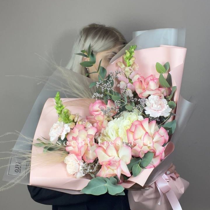  Букет  "Закат для неё" в Твери