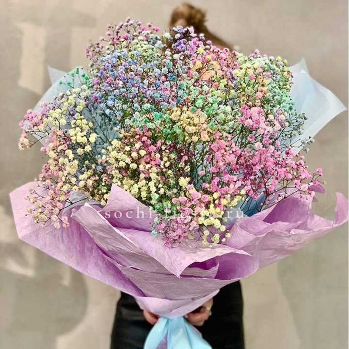 Радужные гипсофилы №2 в Твери