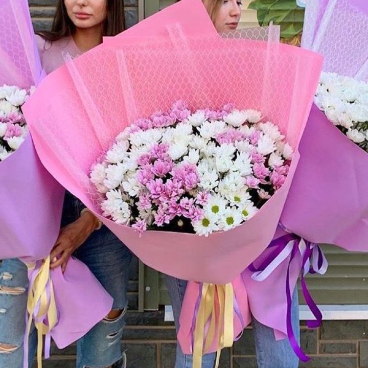 Букет хризантем №3 в Твери