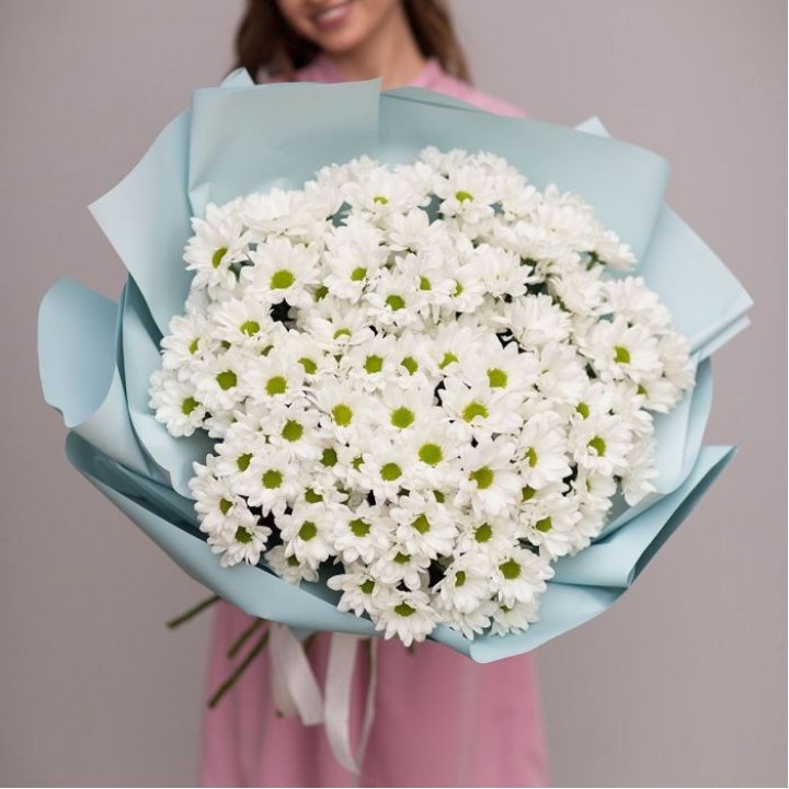 Букет хризантем "Бон-бон" в Твери