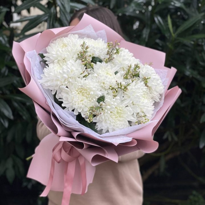 Букет хризантем №1 в Твери