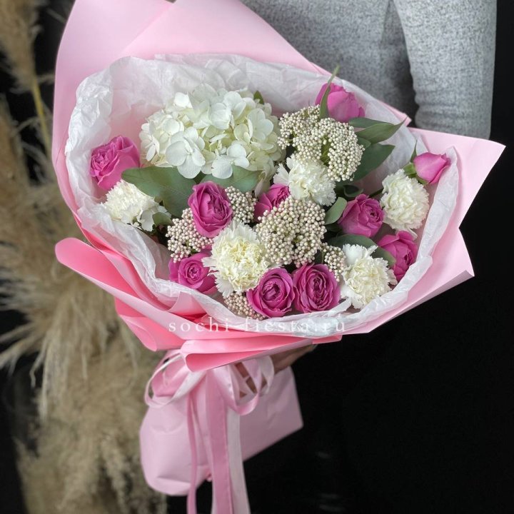 Букет с мисти бабблс №1 в Твери