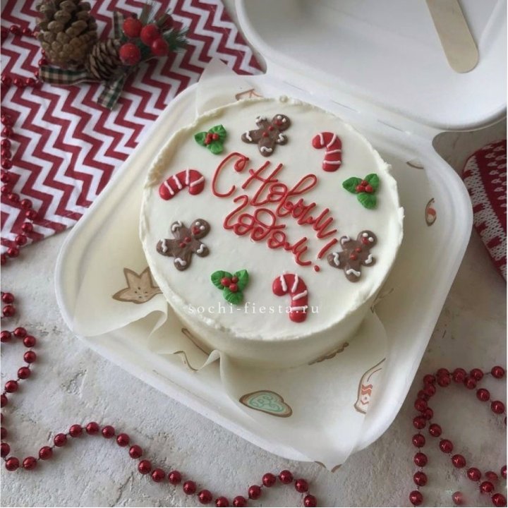 Бенто-торт "С Новым Годом!" в Твери