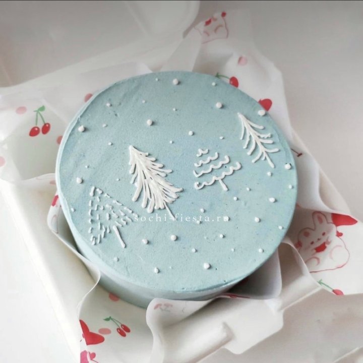 Бенто-торт "Елки" в Твери