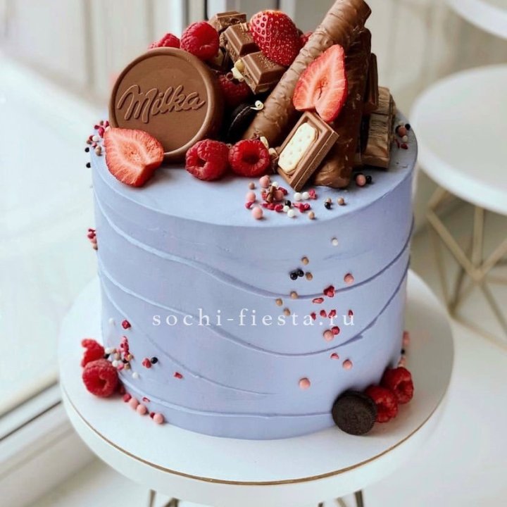 Торт "Milka's world" в Твери