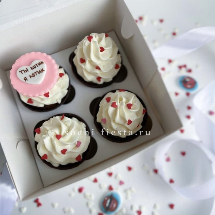 Набор капкейков "Для тебя" в Твери