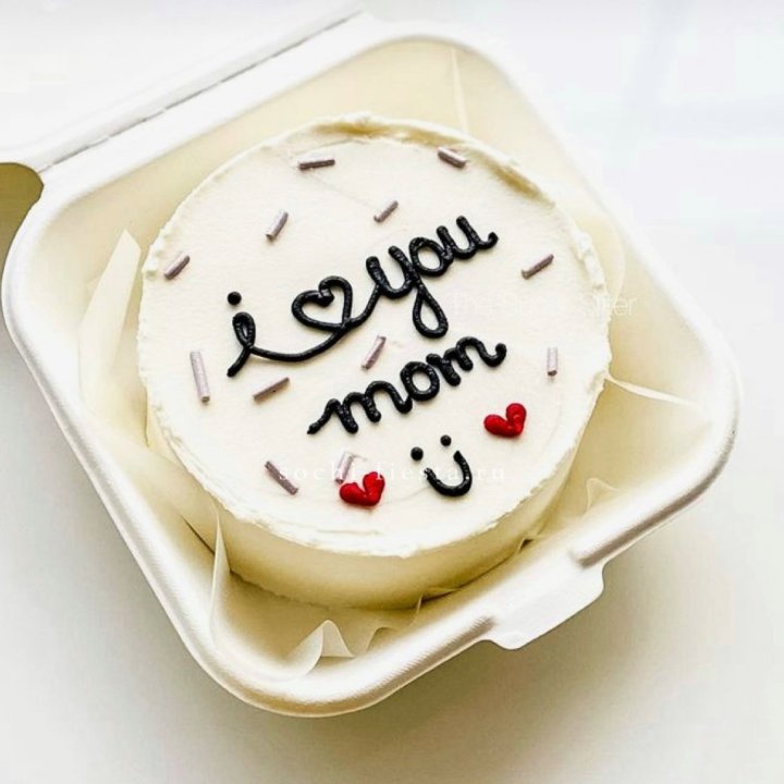 Бенто-торт "Мамочка, я люблю тебя!" в Твери