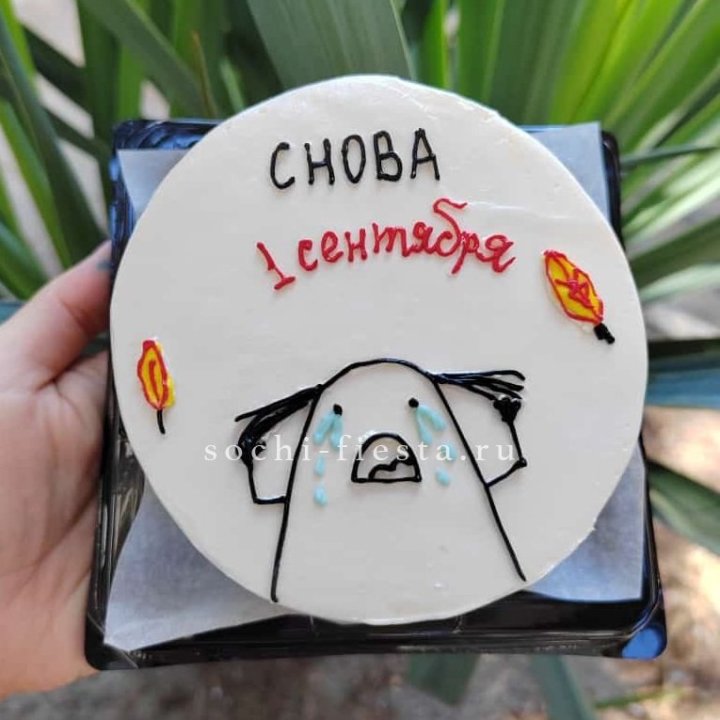 Бенто-торт "Не опять, а снова..." в Твери