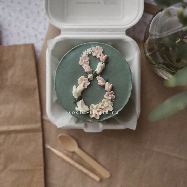 Бенто-торт "8 марта" green  в Твери