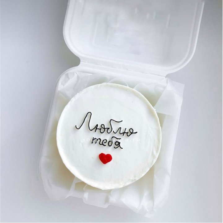 Бенто-торт "Люблю Тебя"  в Твери