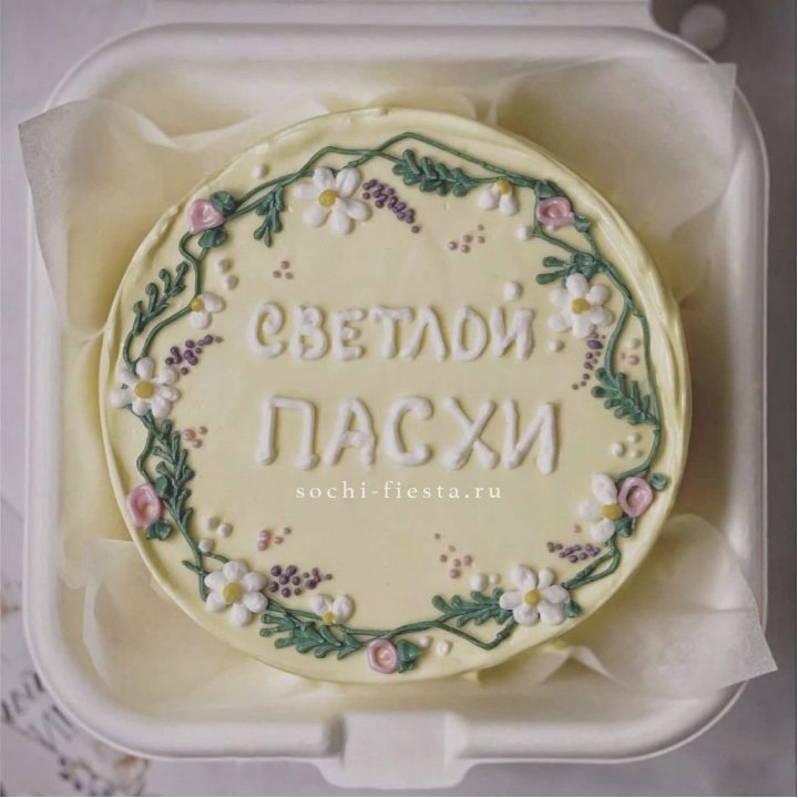 Бенто-торт "Светлой Пасхи" 2 в Твери