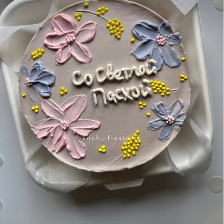 Бенто-торт "Светлой Пасхи" 3 в Твери