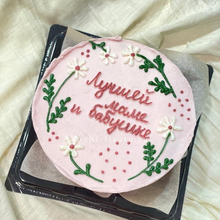 Бенто-торт "Лучшей маме и бабушке"  в Твери