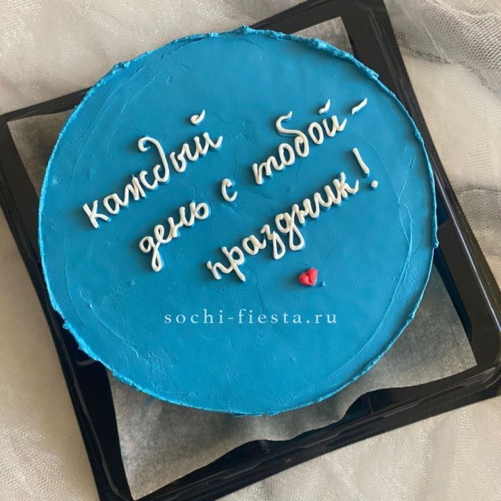Бенто-торт "Каждый день с тобой праздник"  в Твери