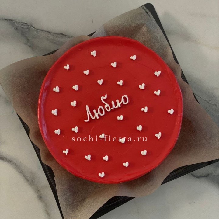Бенто-торт "Люблю" в Твери