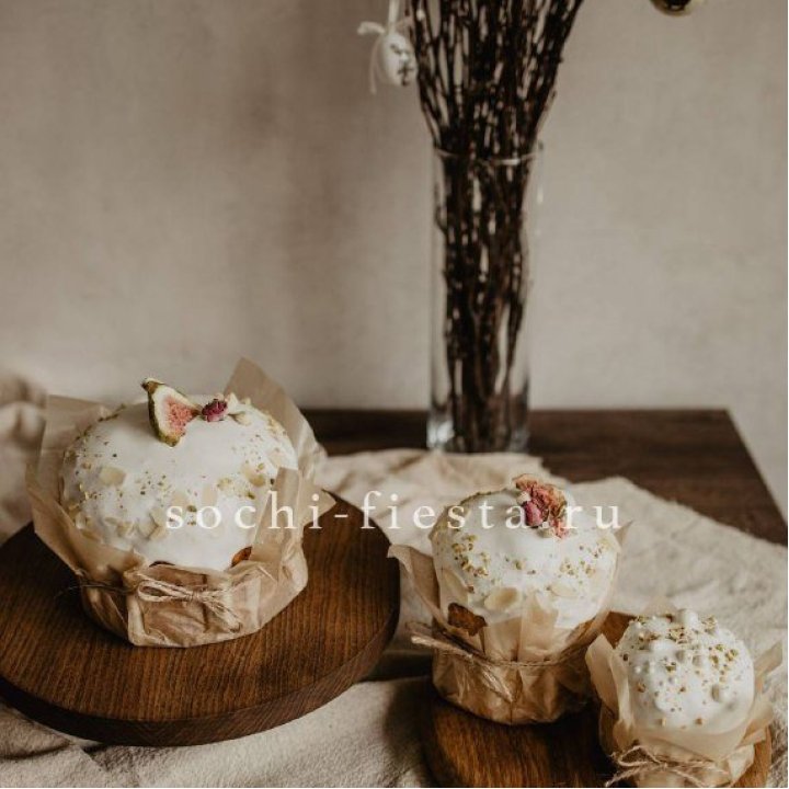 Кулич мини с изюмом в Твери