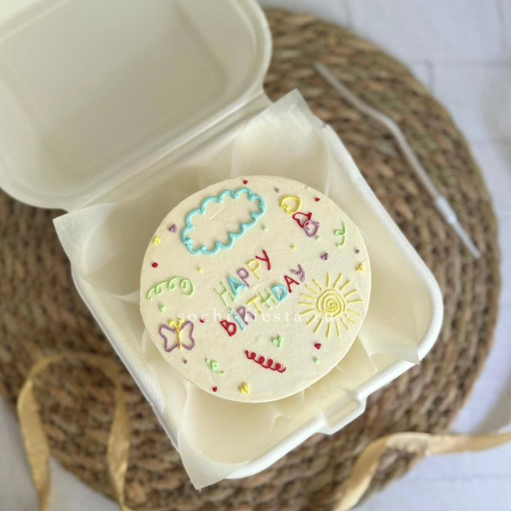 Бенто-торт "С днем рождения!"  в Твери