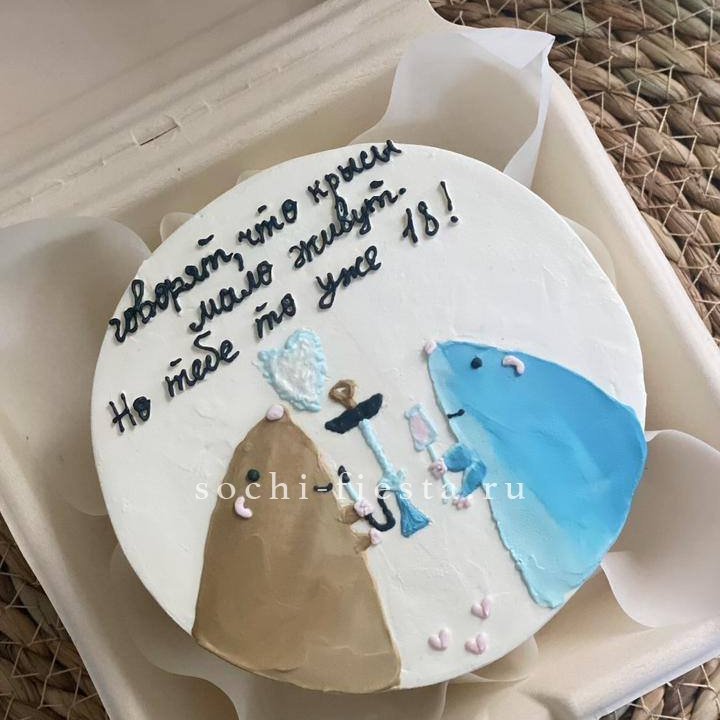 Бенто-торт "Крысы"  в Твери