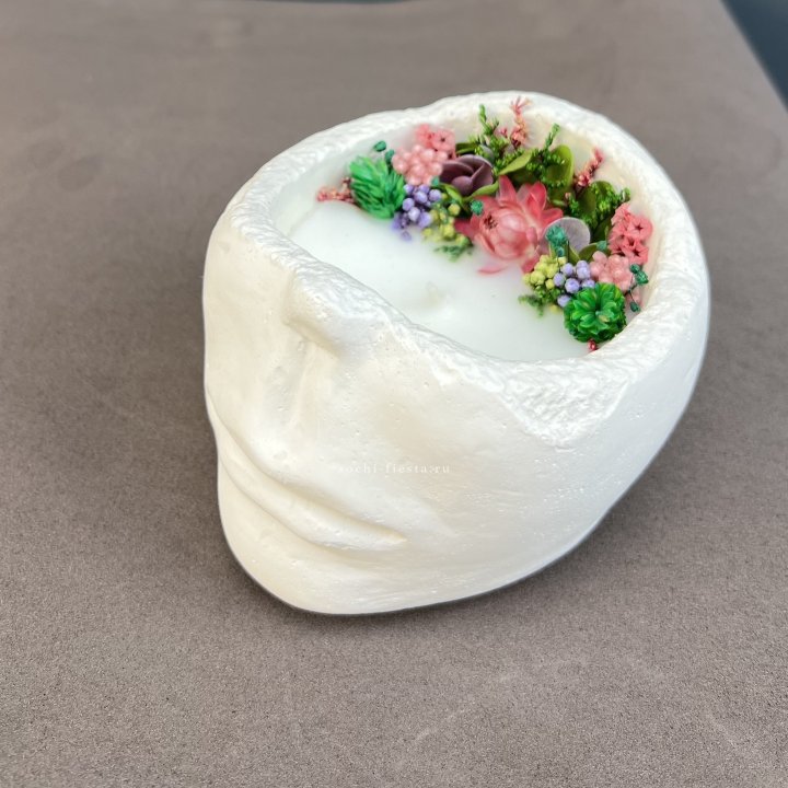 Свеча ароматическая в гипсе  в Твери