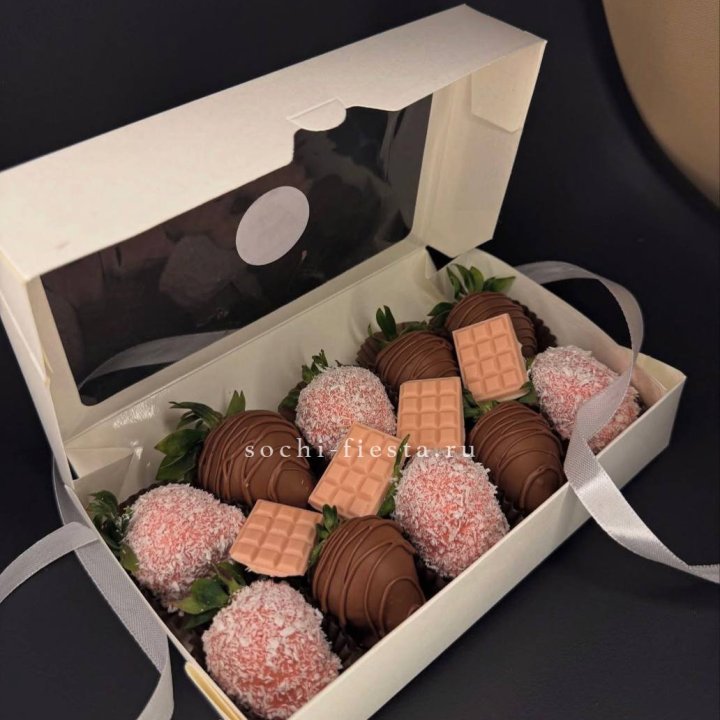 Клубника в шоколаде 10 ягод №2 в Твери