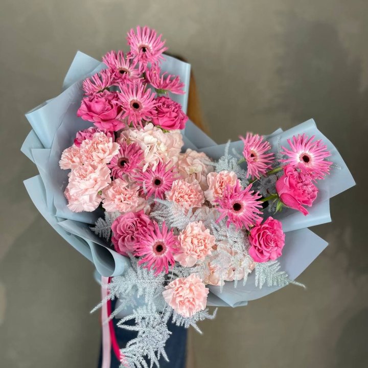 Дизайнерский букет "Свит хаер" в Твери