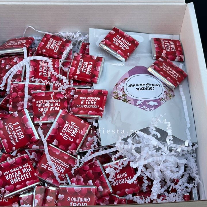 Набор Шоколад и Чай "101 причина любви" в Твери