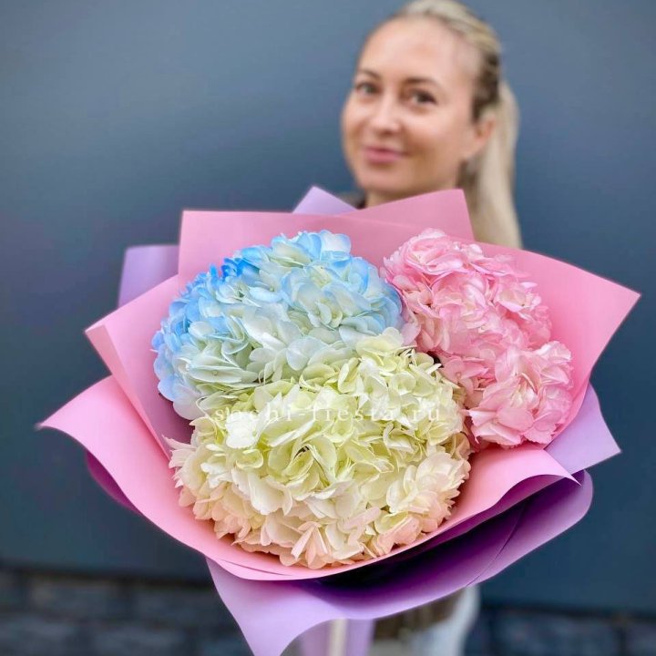 Букет гортензий "Тоника" в Твери