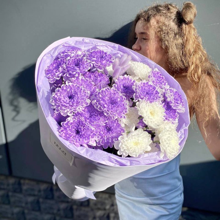  Букет хризантем "Сирена" в Твери