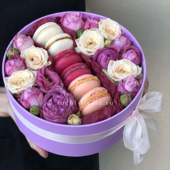 Цветочный бокс "Лаванди" в Твери