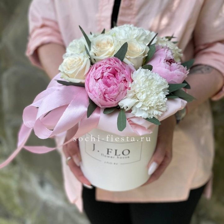 Цветочный бокс мини №2 в Твери