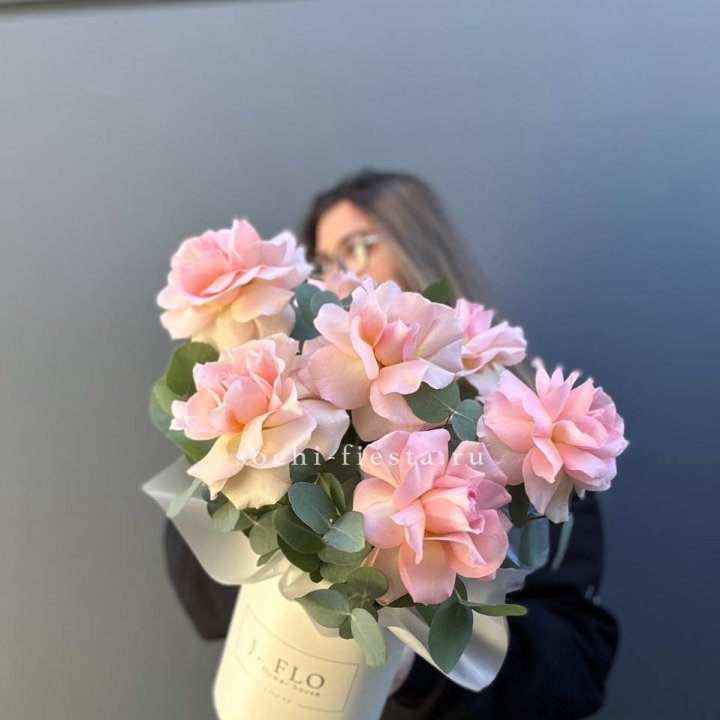 Французские роз в боксе в Твери