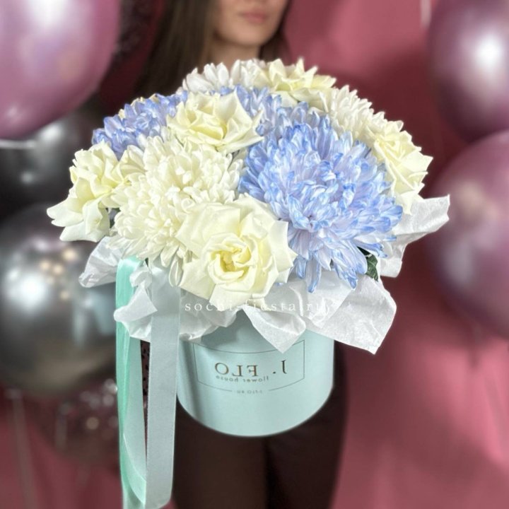 Коробка с цветами "Вольта" в Твери