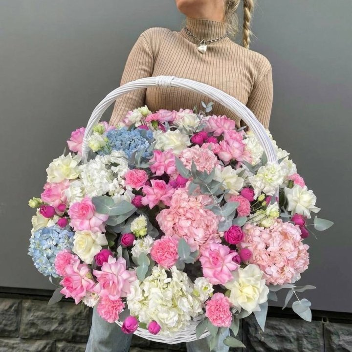 Цветочная корзина №3 в Твери