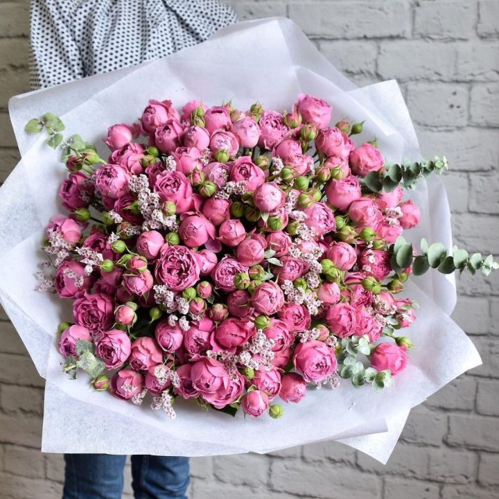 51 кустовая роза в Твери