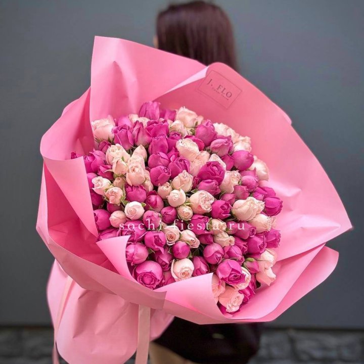 51 кустовая роза  в Твери