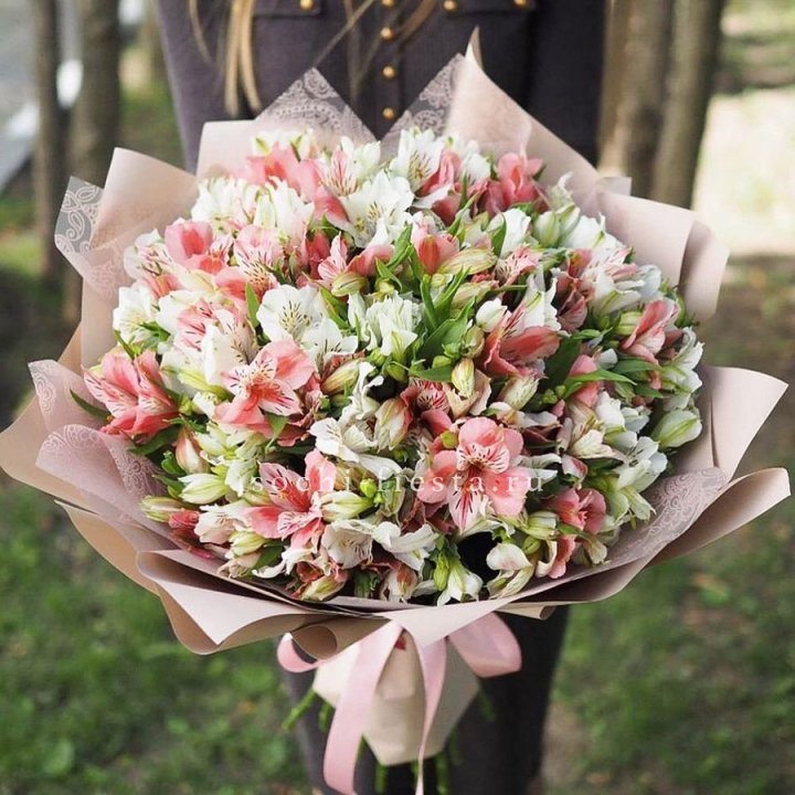 Букет альстромерий "ВАУ" в Твери