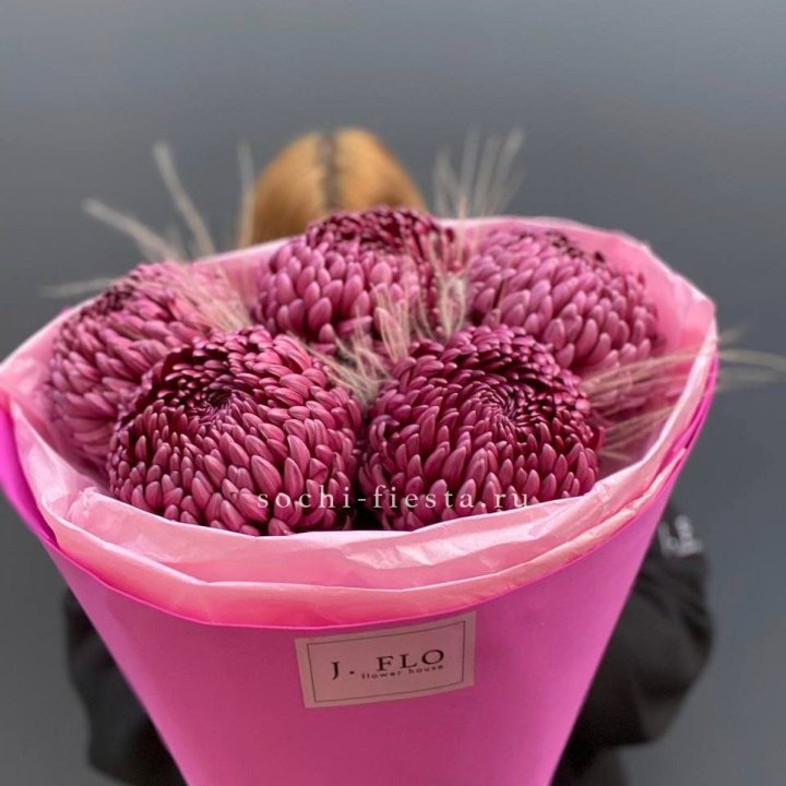 Хризантемы  Бигуди с стифой в Твери