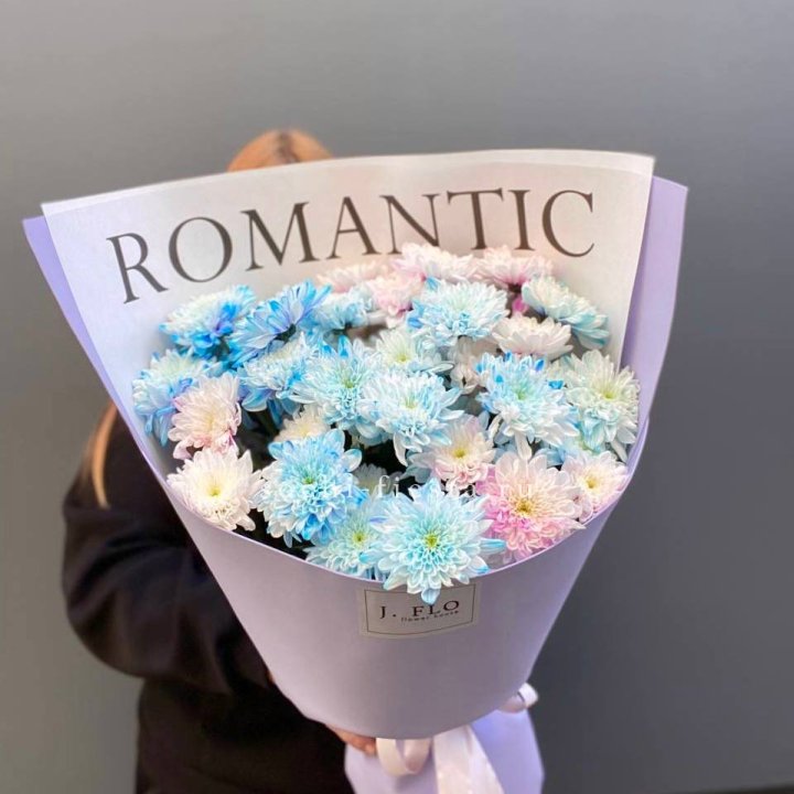 Букет кустовых хризантем в Твери