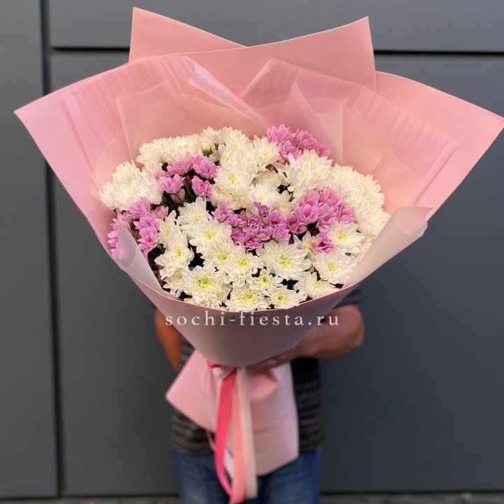  Букет хризантем- гигант  в Твери