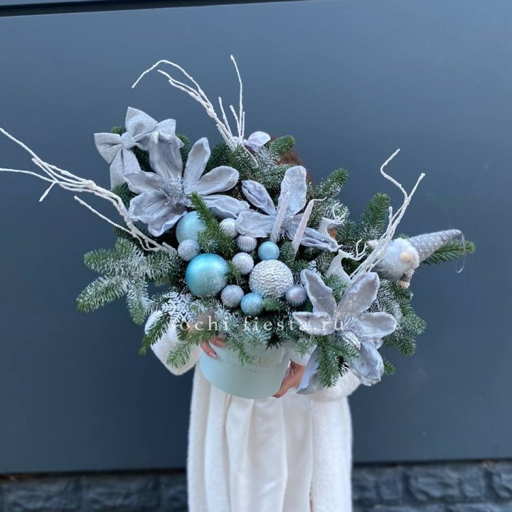 Композиция "Снежный цветок" в Твери