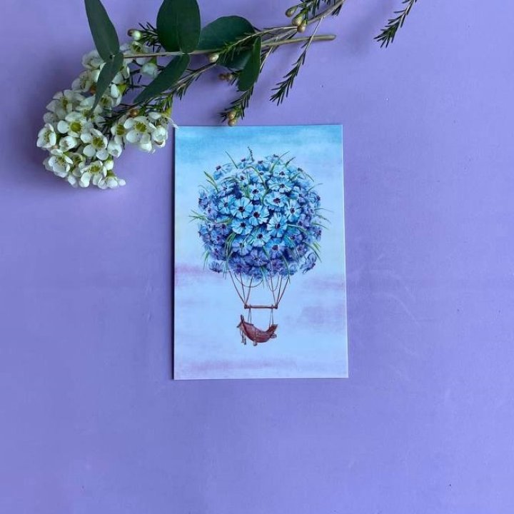 Открытка к букету "Флоростат" в Твери