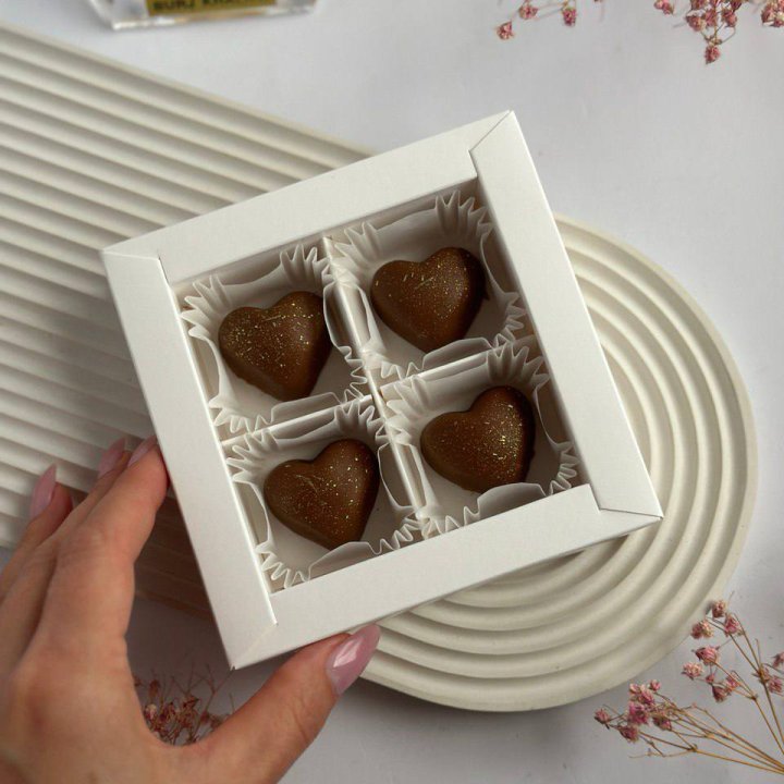 Бельгийский шоколад сердца в Твери