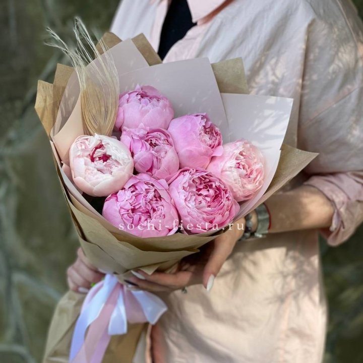 Букет пионов "Венди" в Твери