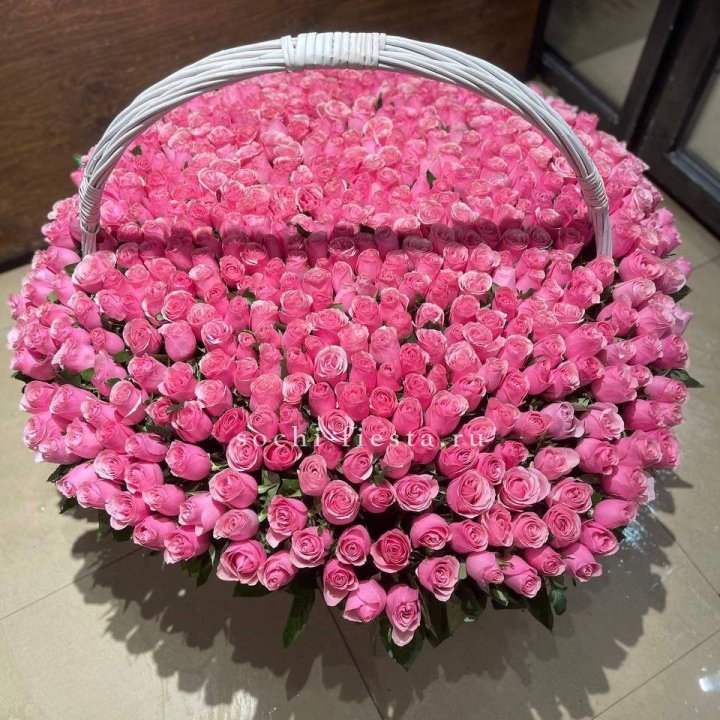 501 розовая роза в Твери